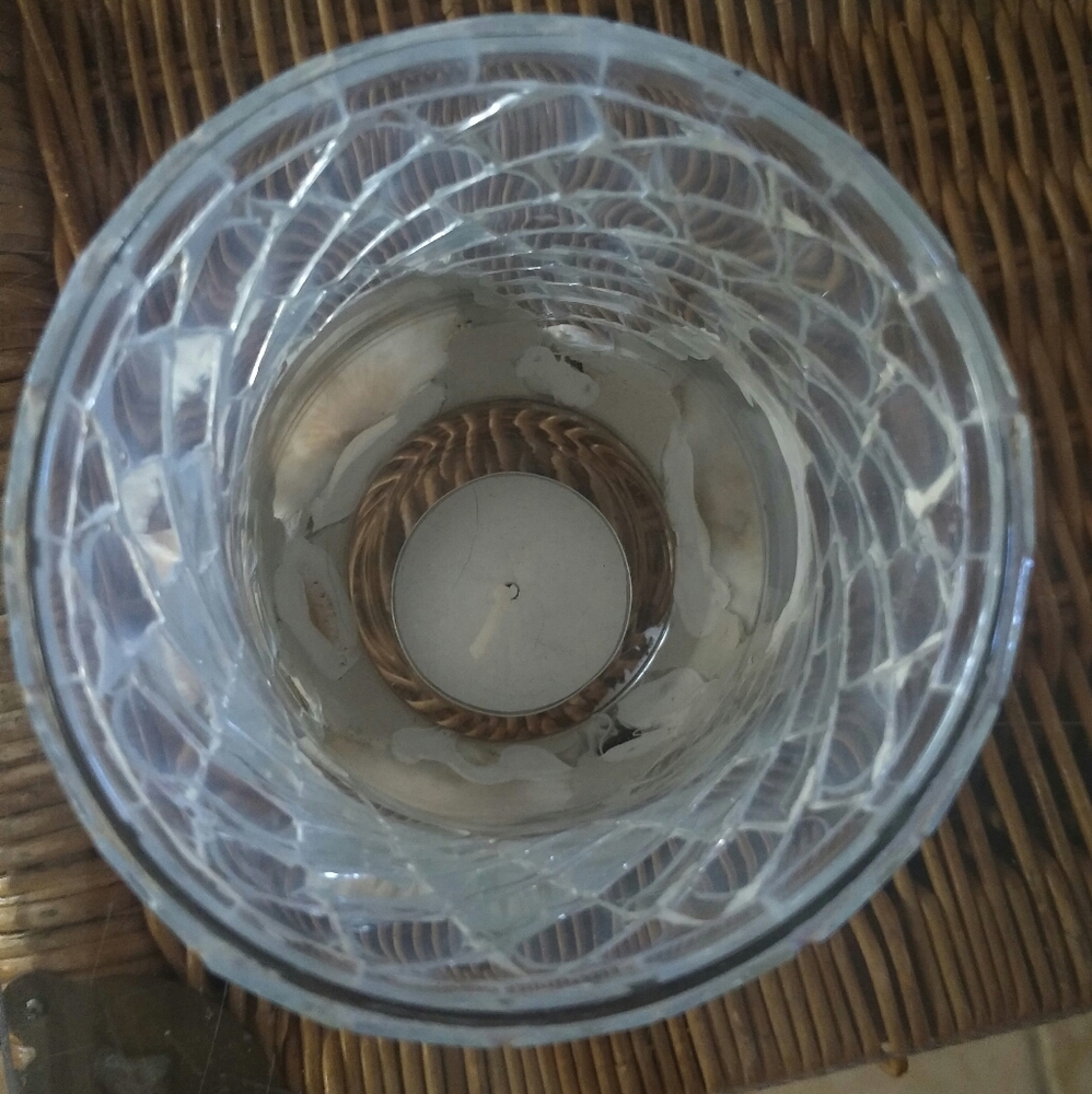 3/$20 Seashell mermaid votive holder - Picture 2 of 4